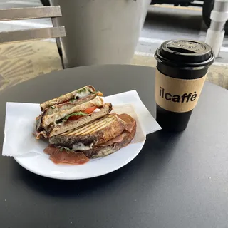 Proscuitto Mozzarella Panini