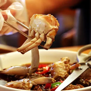 My 5,555th photo - Ganjang Gejang (Soy Marinated Raw Crab)...