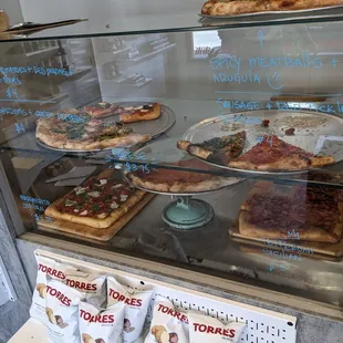 Today's slices, most are $5 or less