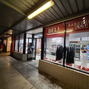 outside - used to be a bakery....next to Mini Garden on Beretania