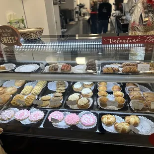 Valentines Day bakery items