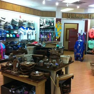 a wide view of the store