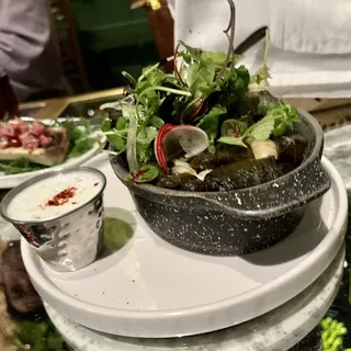 Lamb Stuffed Grape Leaves