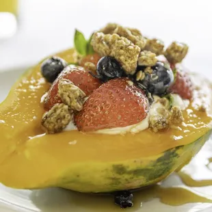 Papaya Fruit Bowl