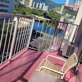 View from 7th floor balcony