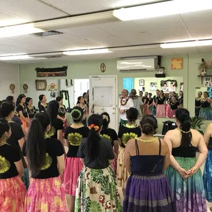 Ilima Hula Studio Hawai'i 2017.     Mini Conference with guest Kumu Hula Ed Collier