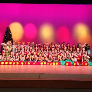 Ilima Hula Studio- Ho'ike o Na Pua 2011 Joint Christmas concert. Tokyo, Japan