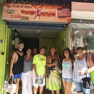 Tahiti 2017 @Tamariki Poerani Studio with Makau Foster.