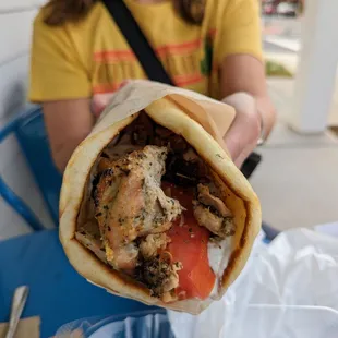 Chicken gyro