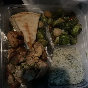 Chicken Souviaki Plate