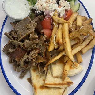 Lamb Gyro Plate