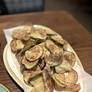 Zucchini &amp; Eggplant Chips...