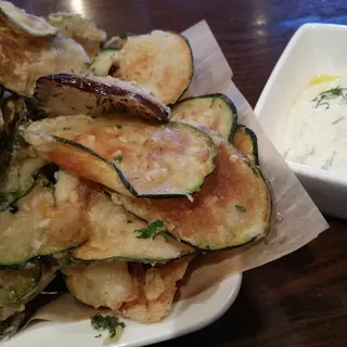 Zucchini & Eggplant Chips