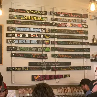 Beer selection, Labor Day 2021
