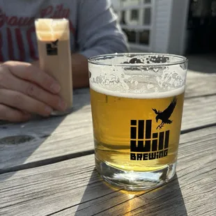 In the back ground Adversarial/Buckeye smoothie