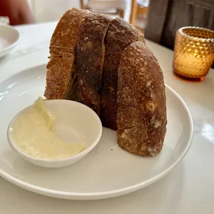 Bread and Butter (Illata sourdough, served with salted, spreadable butter)