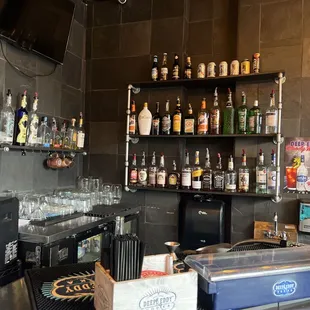 Little bar area