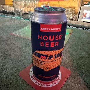 House Lager.  Only available at Illegal Pete&apos;s.