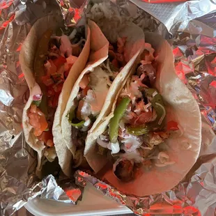 Chicken tacos