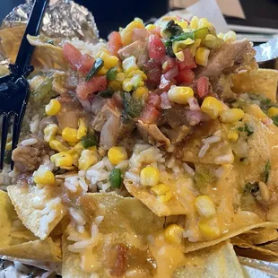 Chicken nachos