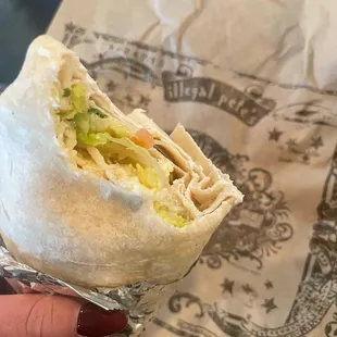 Burritos are so good here