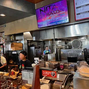 customers in a restaurant