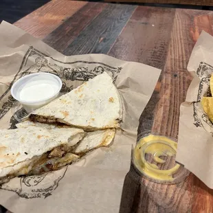 Chicken quesadilla