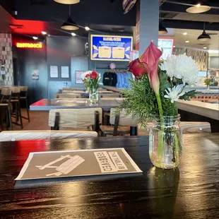 sushi and sashimi, interior