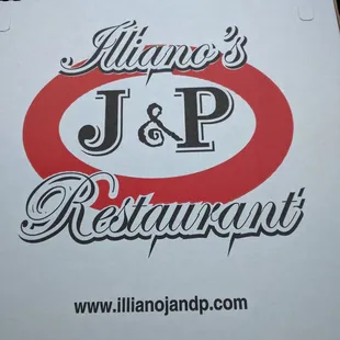 a sign for a restaurant