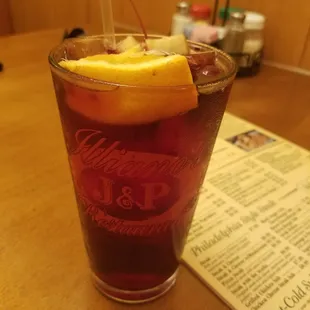 House sangria. Delicious