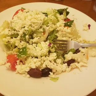 Greek salad. Fresh and crisp