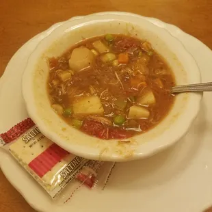 MD crab soup. Awesome!