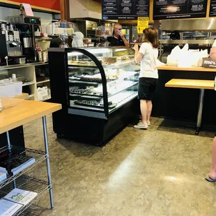 customers at counter