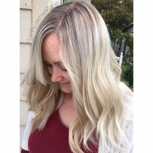 Balayage and shadow root