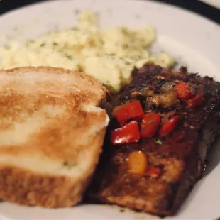 Salmon, toast and eggs Event: Rhythm &amp; Brunch  @gluttonpalooza
