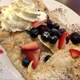 Mixed Berry Crepe