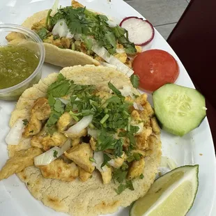 Tacos de pollo
