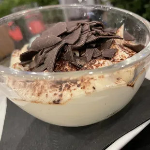 Incredible dessert, wasn't great with the carafe of Chianti I enjoyed!