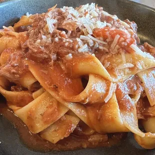 Tuscan wild boar pappardelle ragu