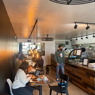 To be social or not...it's up to you. Work from here or not.