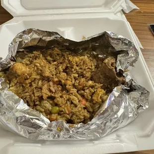 Pineapple fried rice