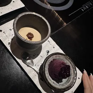 Black Sesame Panna Cotta