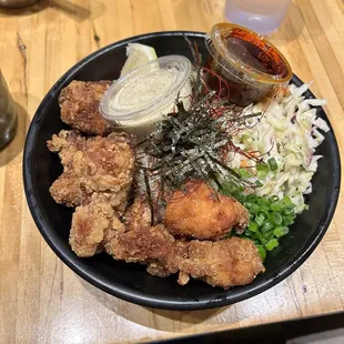 Crispy Chicken Don Rice Bowl