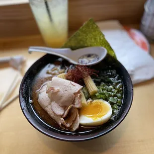 SHOYU Ramen with Side Pork Belly