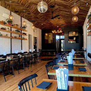 Inside (We were there when they opened.)