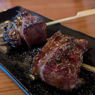 Pork belly skewers (2 orders)