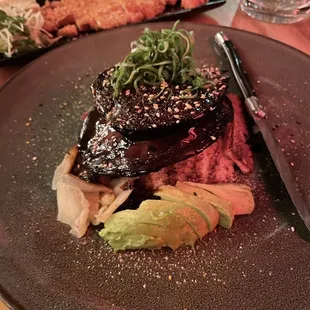 Japanese barbecue eggplant