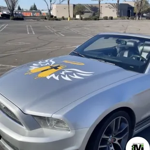 Rev up your ride with a new look! Just added this awesome decal and it's looking fierce