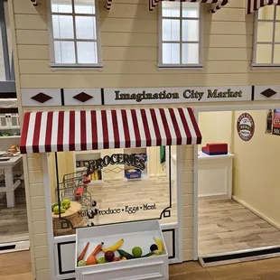 grocery store set up