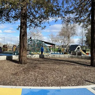 View from picnic area